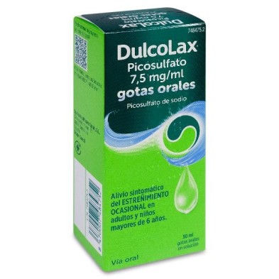 Dulcolax Picosulfato 7,5 mg/ml Gotas Orales en Solución 1 Frasco 30 ml