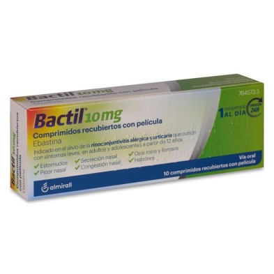 Bactil 10 mg 10 Comprimidos Recubiertos