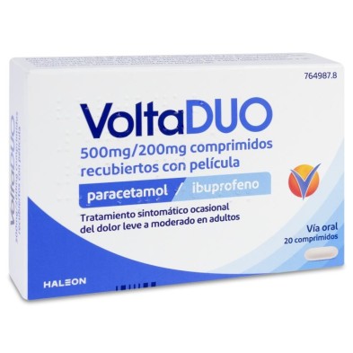 Voltaduo 500 mg/200 mg 20 Comprimidos Recubiertos