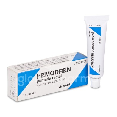 Hemodren 10 mg/g Pomada Rectal 1 Tubo 15 g