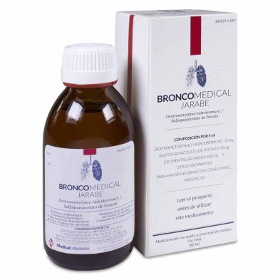 Broncomedical con Sulfoguayacol 2 mg/ml + 10 mg/ml Jarabe 1 Frasco 180 ml