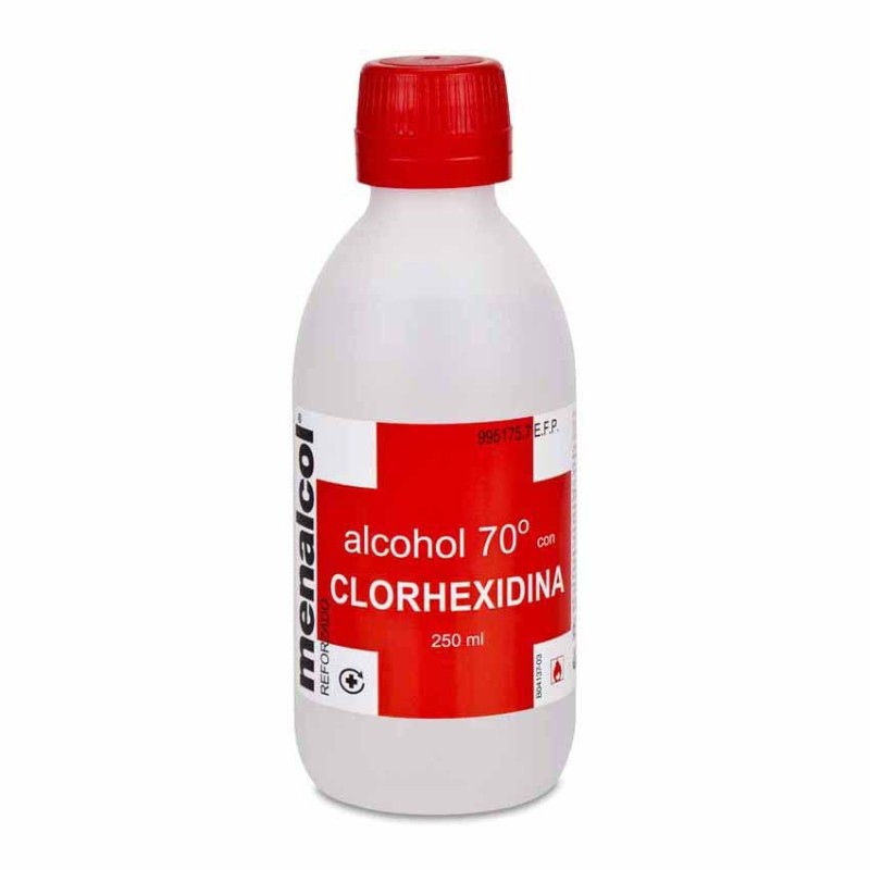 Menalcol Reforzado 70º Solución Cutánea 1 Frasco 250 ml (pe)