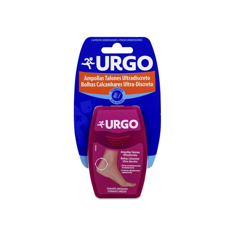 Urgo Ampollas Hidrocoloide 6 Unidades Talón Ultradiscreto