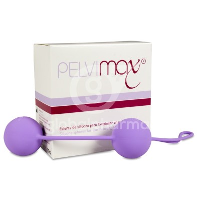 Pelvimax Esferas de Silicona Terapia Muscular Suelo Pelvico 2 Esferas Unidas
