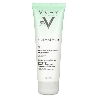 Normaderm Limpiador 3 en 1 1 Tubo 125 ml
