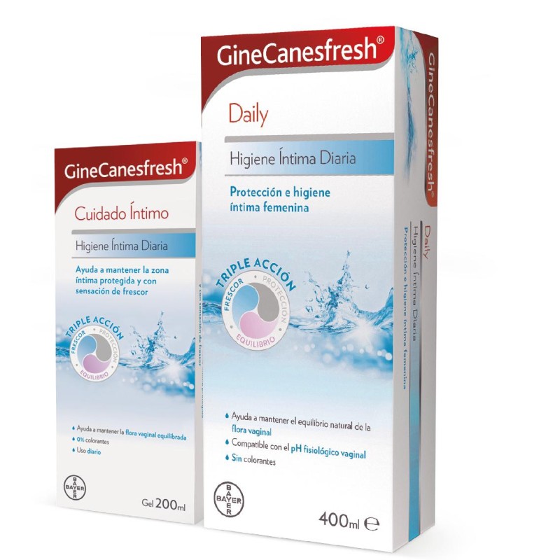 GINECANESFRESH GEL HIGIENE CUIDADO ÍNTIMO DIARIO  200 ML