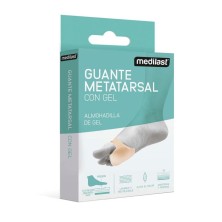 Guante Metatarsal Almohadilla Plantar Medilast Gel 2 Unidades Talla Grande