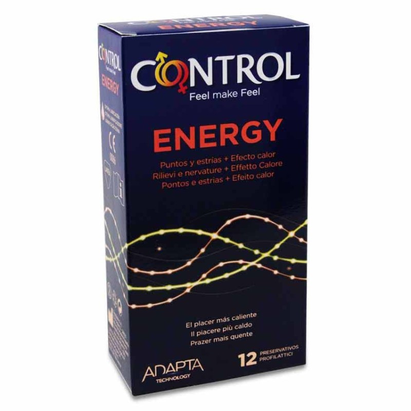 Control Hot Passion Preservativos 10 Unidades