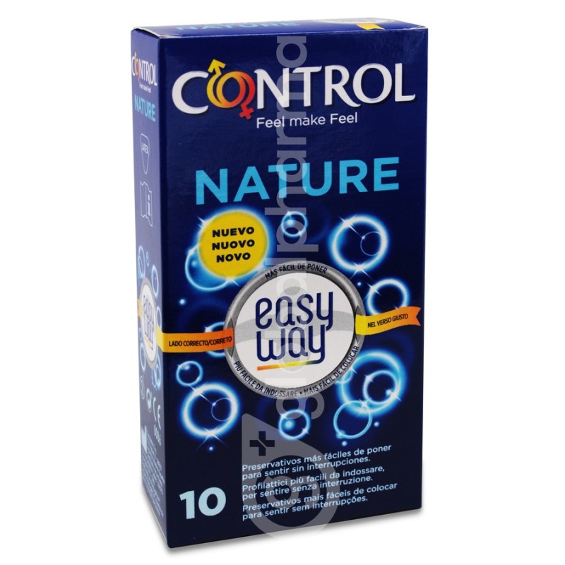 Control Easy Way Nature Preservativos 10 Unidades