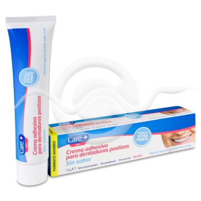 Care+ Crema Adhesiva para Dentaduras Postizas 1 Envsae 75 g