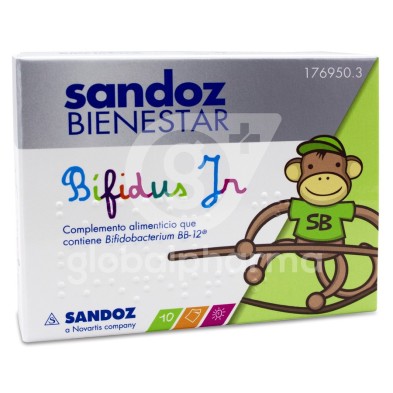 Sandoz Bienestar Bifidus Jr Monodosis 10 Sobres