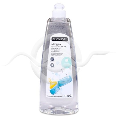 Suavinex Detergente Especifico Biberones Tetinas 1 Envase 500 ml
