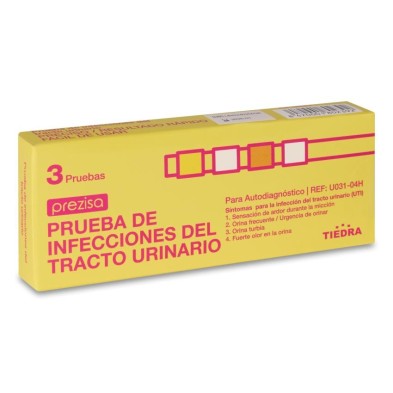 Test Deteccion de Infeccion Urinaria Prezisa 3 Unidades