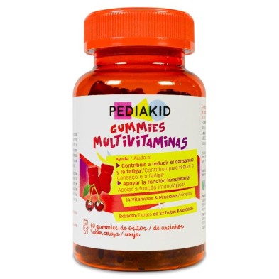 Pediakid Gominolas Multivitaminas 60 Gominolas