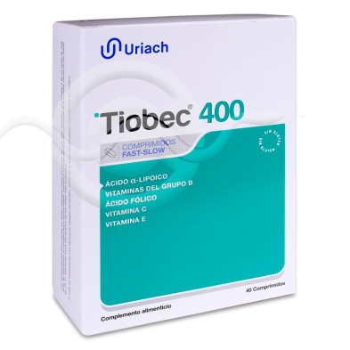 Tiobec 400 40 Comprimidos Fast Slow