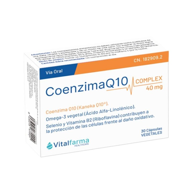 Coenzima q10 Complex 40 mg 30 Cápsulas