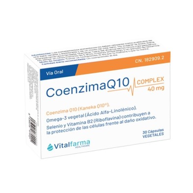 Coenzima q10 Complex 40 mg 30 Cápsulas