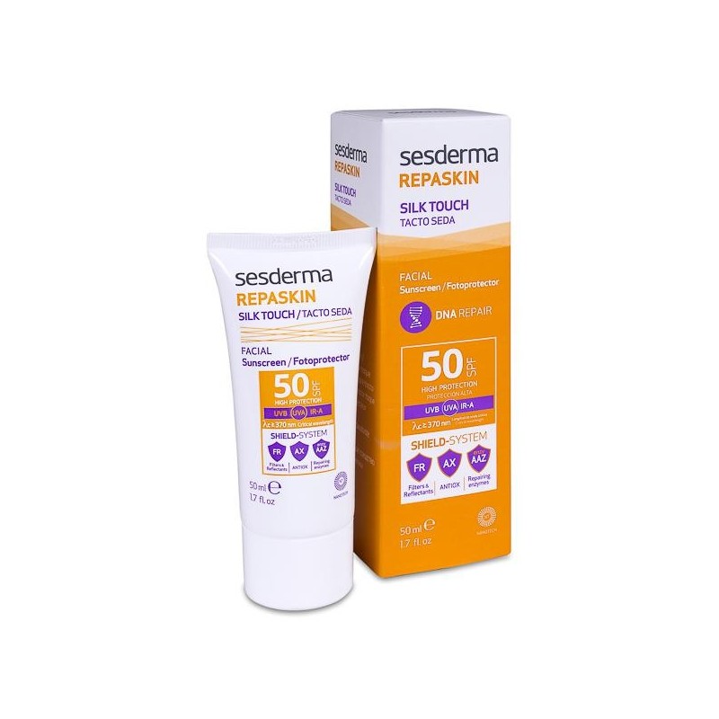 Repaskin Tacto Seda SPF 50 1 Envase 50 ml