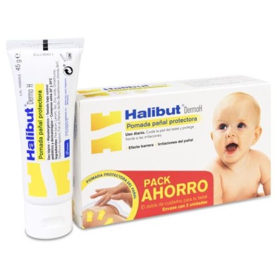 Halibut Pomada Protectora Infantil 2 Envases 45 g
