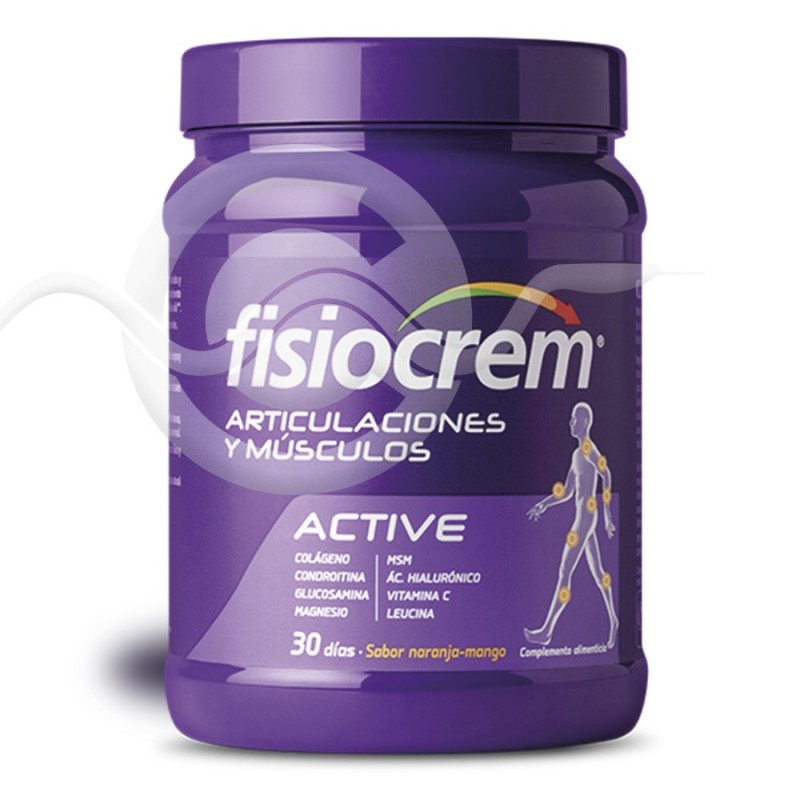 Fisiocrem Soluble Active 1 Envase 480 g Sabor Naranja Mango