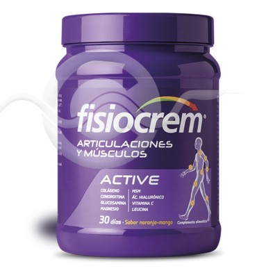 Fisiocrem Soluble Active 1 Envase 480 g Sabor Naranja Mango