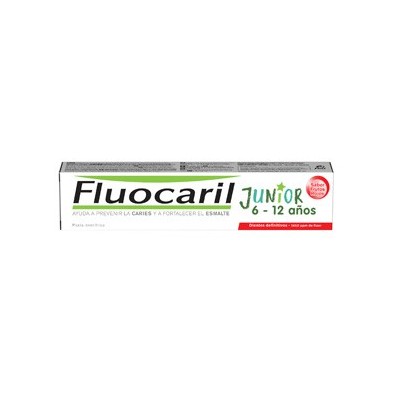 Fluocaril Junior 1 Tubo 75 ml Sabor Frutos Rojos