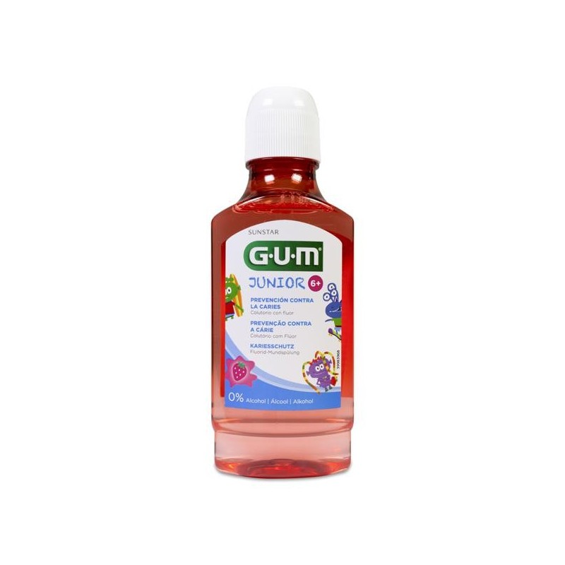 GUM Junior Colutorio Fresa 300