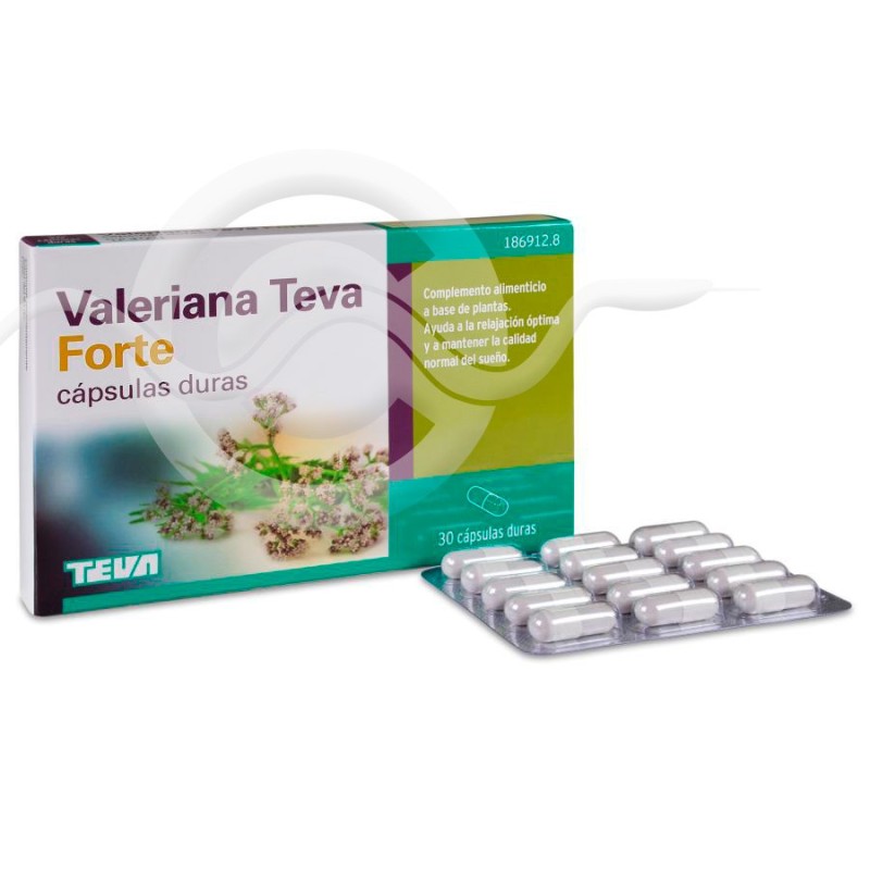 Valeriana Teva Forte 30 Cápsulas Duras