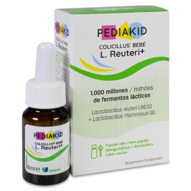 Pediakid Colicillus Bebé L. Reuteri Gotas 1 Botella 8 ml con Pipeta