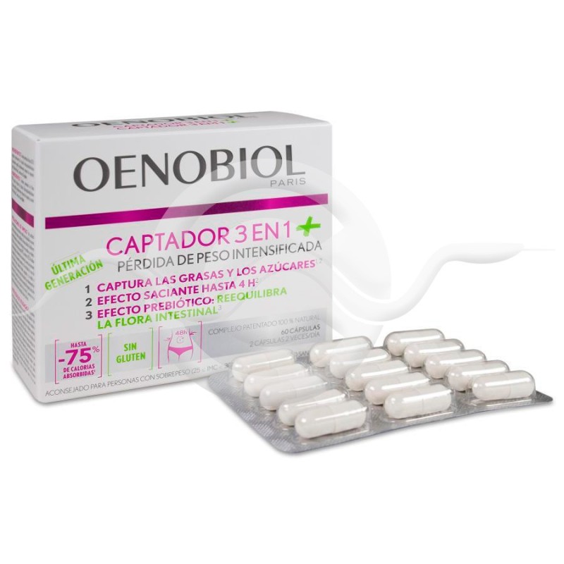Oenobiol Captador 3en1 Plus 60