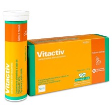 Vitactiv 30 Comprimidos Efervescentes Sabor Naranja