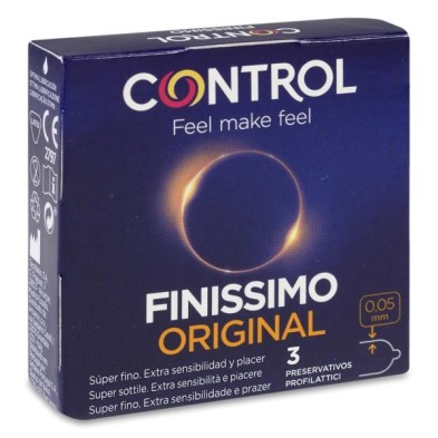 Control Finissimo Original Preservativos 3 Unidades