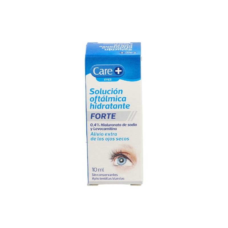 Care+ Solución Oftálmica Hidratante Forte 1 Envase 10 ml