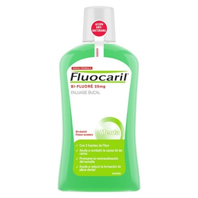Fluocaril Bi-fluore 25 mg Enjuague Bucal 1 Botella 500 ml
