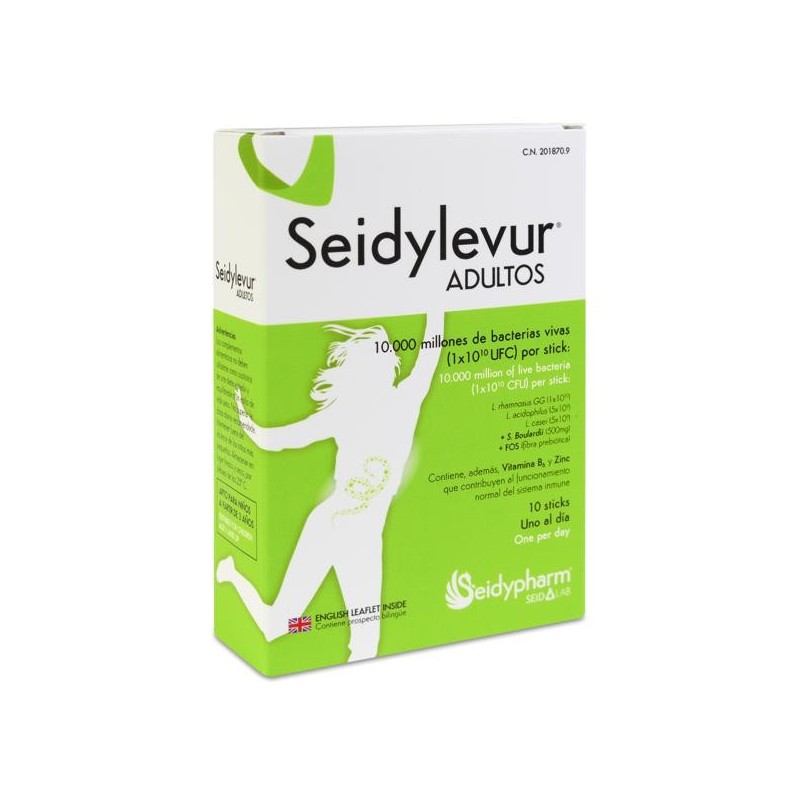 Seidylevur 10 Sticks Bucodispersables 1,75 g
