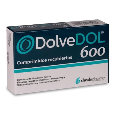 Dolvedol 600 20 Comprimidos