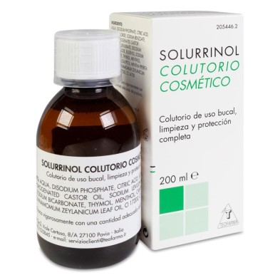 Solurrinol Colutorio Cosmetico 1 Envase 200 ml