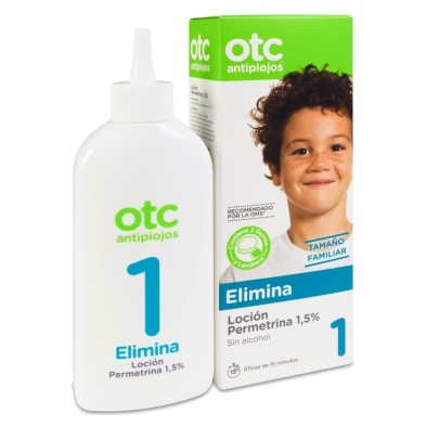 OTC Antipiojos Permetrina 1,5% Loción Antipiojos 1 Envase 200 ml