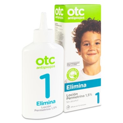 OTC Antipiojos Permetrina 1,5% Loción Antipiojos 1 Envase 100 ml