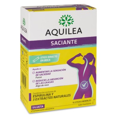 Aquilea Saciante 15 Sticks 15 ml Sabor Piña