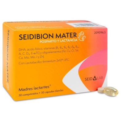 Seidibion Mater 30 Cápsulas Duras + 30 Cápsulas Blandas