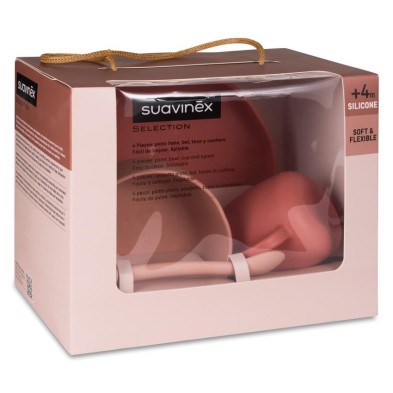 Vajilla Infantil Silicona Suavinex 1 Unidad Soft Colour