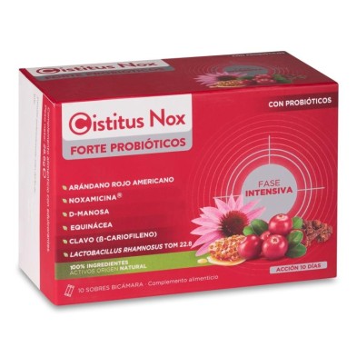 Cistitus Nox Forte Probioticos 10 Sobre Bicamara
