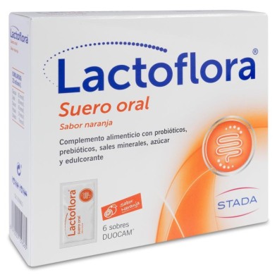 Lactoflora Suero Oral 6 Sobres Duocam 6,58 g Sabor Naranja