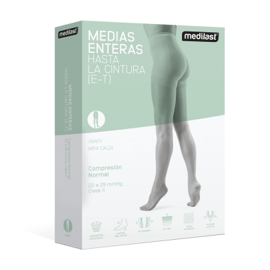 Panty Compresión Normal Medilast 1 Unidad Talla Mediana Color Beige