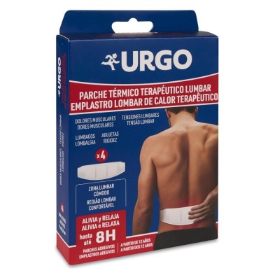 Urgo Parche Térmico Terapeutico Lumbar 4 Unidades