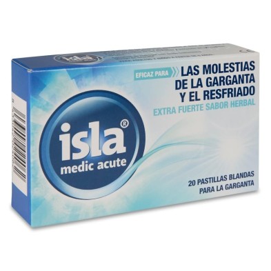 Isla Medic Acute 20 Pastillas Blandas Sabor Herbal