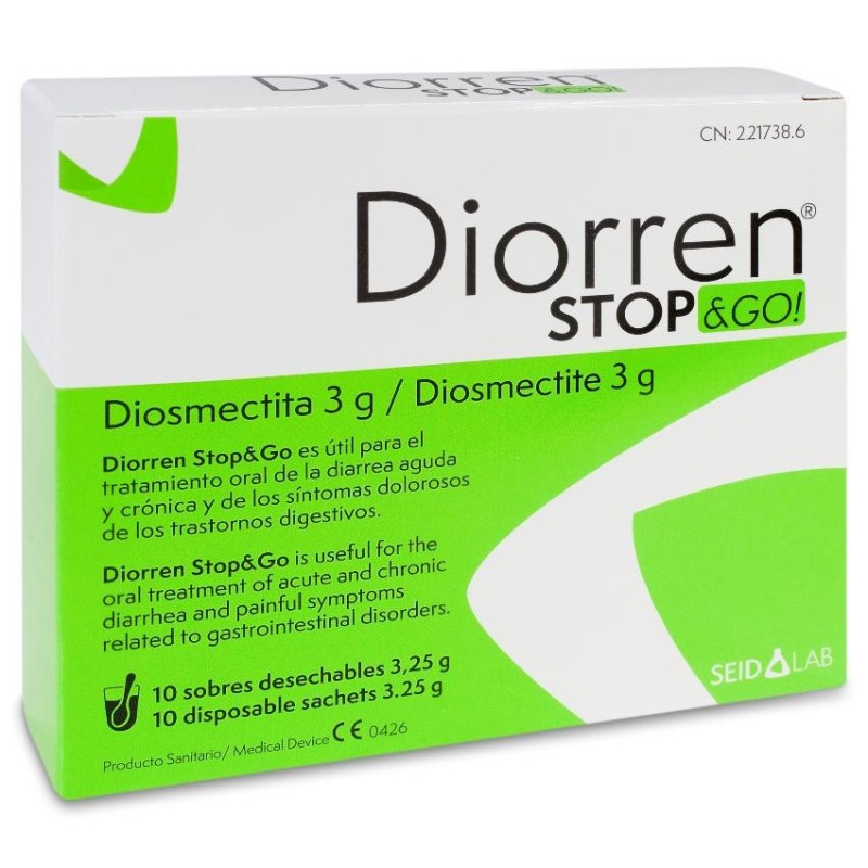 Diorren Stop Go 10 Sobres 3,25 g
