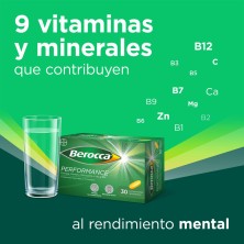BEROCCA COMPRIMIDOS PERFORMANCE 30 COMP