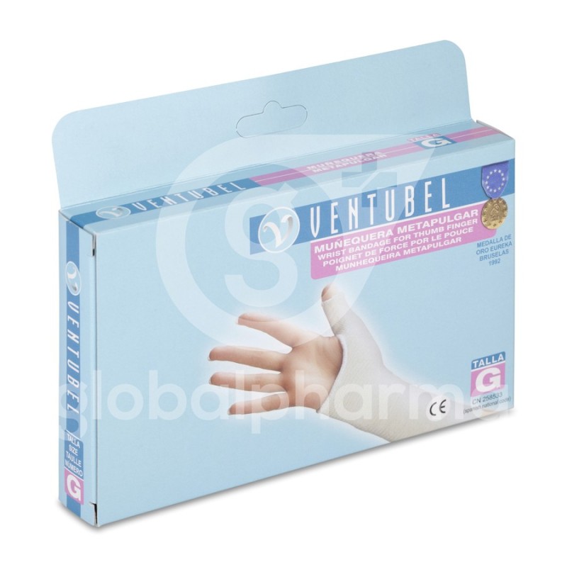 Muñequera Metapulgar Ventubel 1 Unidad Talla Mediana